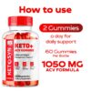 Suplemento Keto ACV Ketosyn quemar grasa y controlar apetito