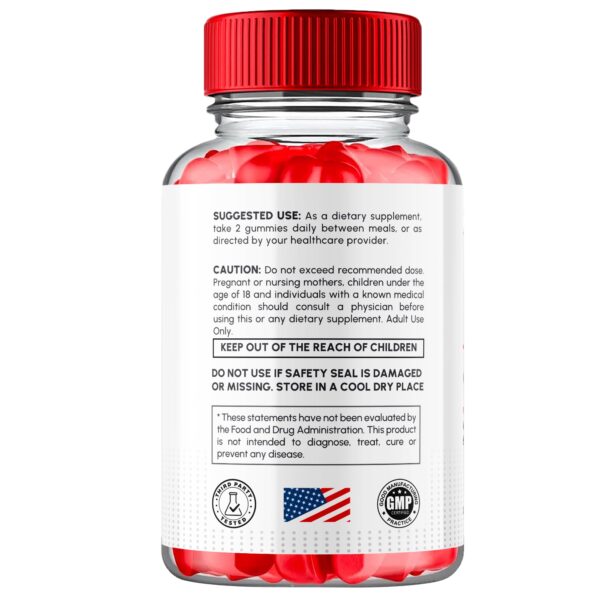 Suplemento Vital Surge gomitas detox masculinas con ingredientes naturales