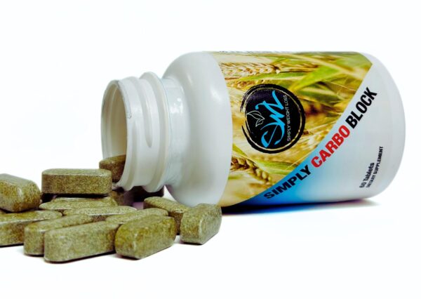 Cápsulas Simply Carbo Block para control de carbohidratos y azúcares