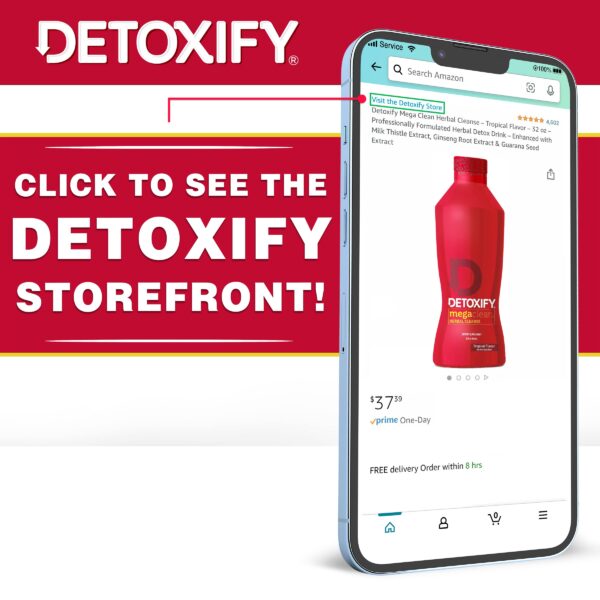 Detoxify Mega Clean NT bebida herbal desintoxicación original