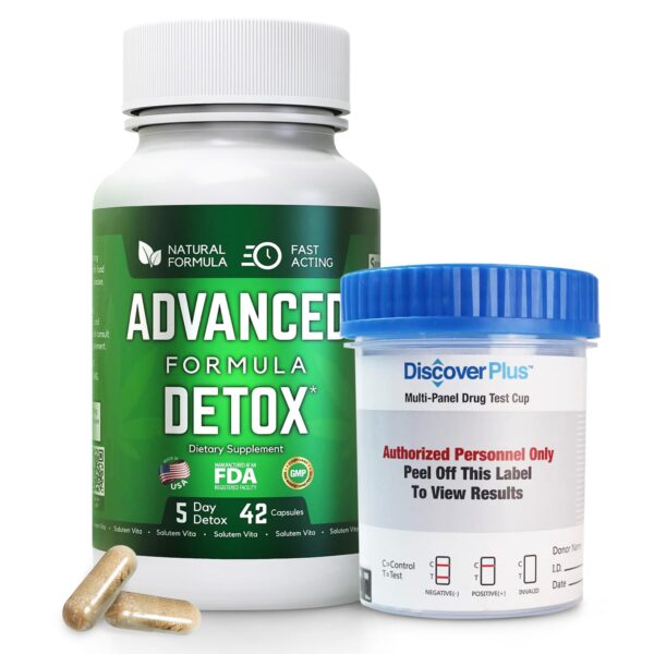 Salutem Vita Detox avanzado 42 cápsulas naturales