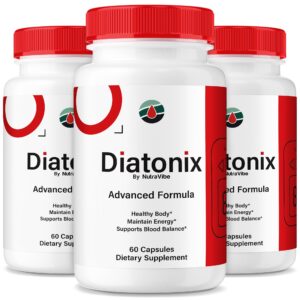Frasco de Diatonix cápsulas NutraVibe