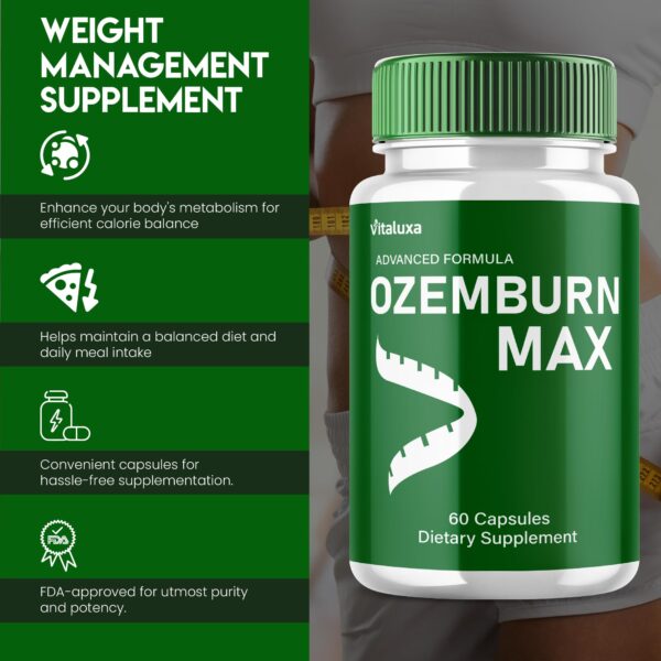 Ozemburn Max - Suplemento premium para fitness