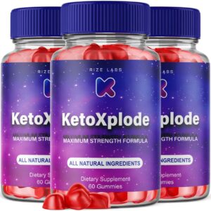 Gomitas KetoXplode Keto ACV suplemento avanzado para pérdida peso