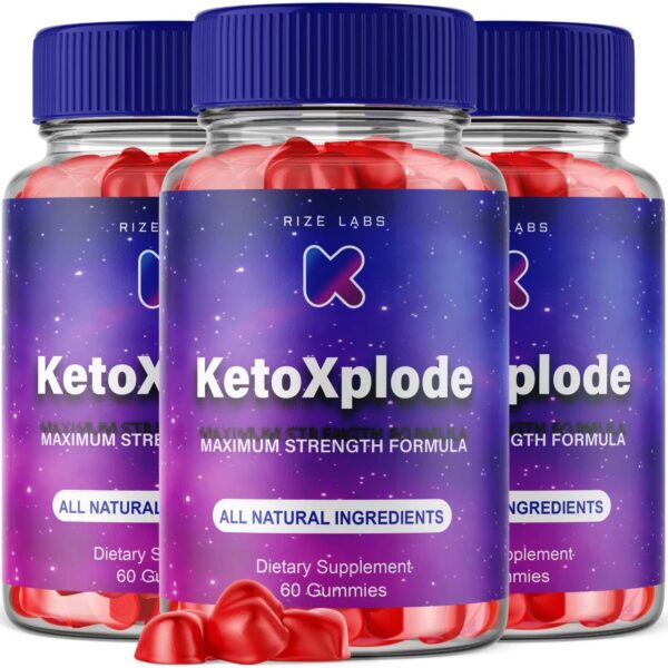 Gomitas KetoXplode Keto ACV suplemento avanzado para pérdida peso