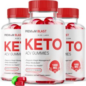 rize labs Premium Blast Keto ACV Gomitas presentación paquete