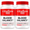 Paquete doble Vitaflow Max apoyo presión arterial 120 cápsulas