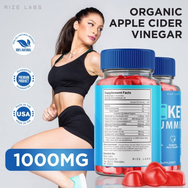 Gomitas AC Keto energéticas para dieta keto y pérdida de peso