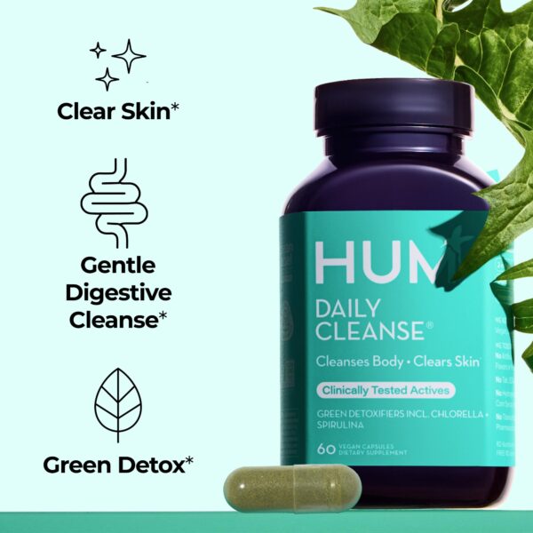 Interior de caja HUM Daily Cleanse