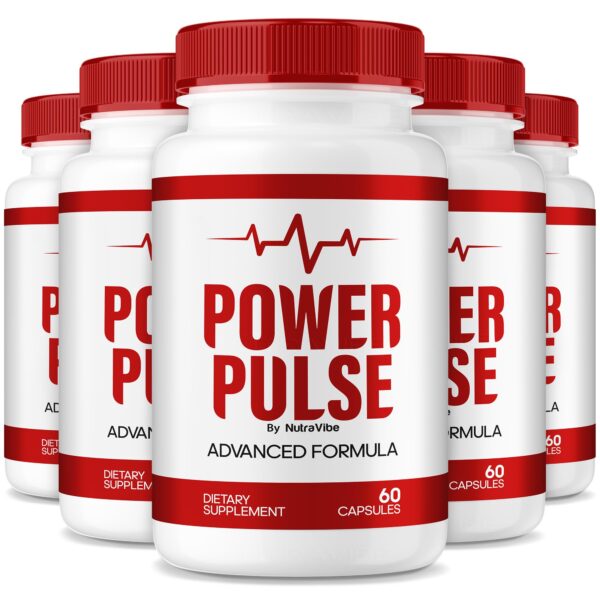 Frasco de cápsulas PowerPulse Memory para enfoque y claridad