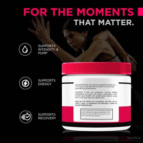 NutraRize MetaForm suplemento en polvo para energía y vida sana