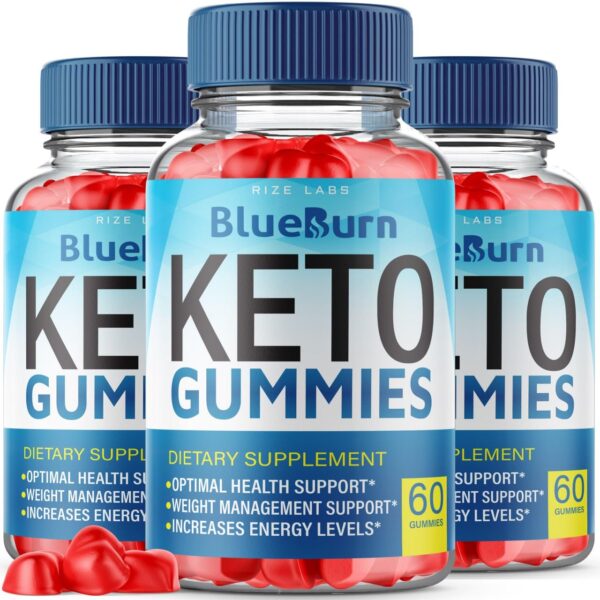 Paquete gomitas BlueBurn Keto ACV para pérdida de peso
