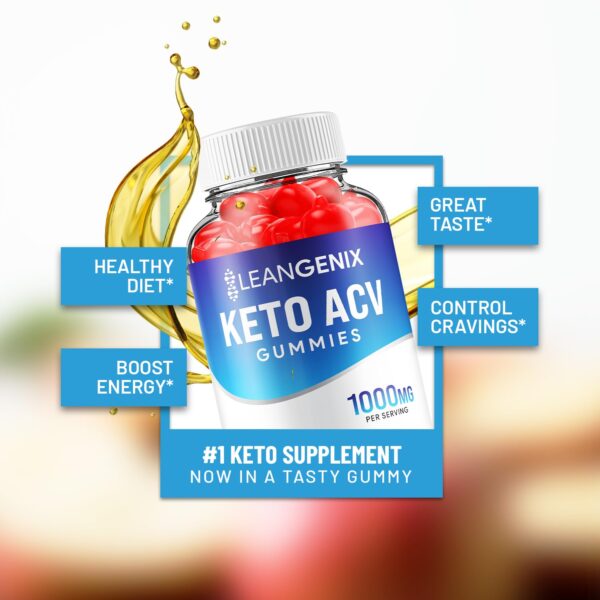Empaque gomitas LeanGenix para pérdida de peso