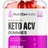 Nutrizen Keto ACV gummies suplemento keto 60 unidades