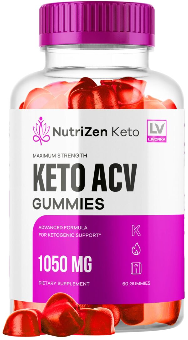 Nutrizen Keto ACV gummies suplemento keto 60 unidades