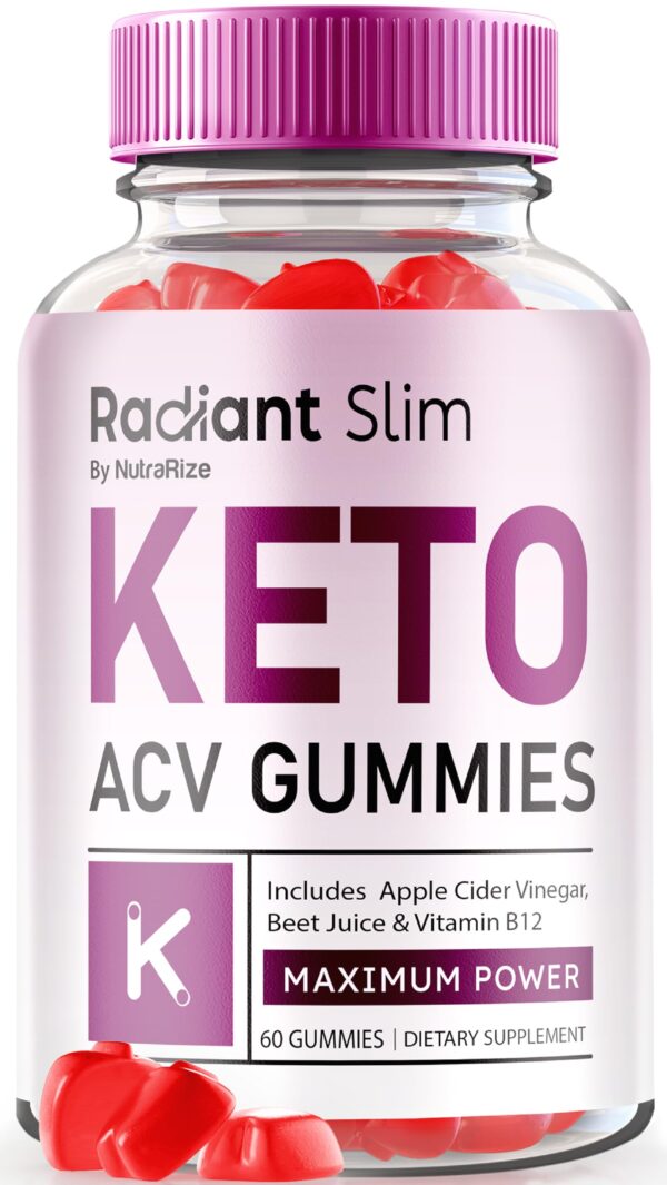 Gomitas Radiant Slim Keto para pérdida de peso natural