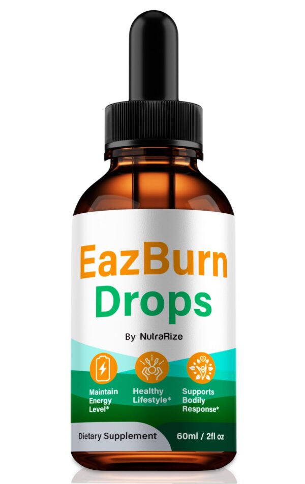 NutraRize gotas EazBurn fórmula líquida natural botella