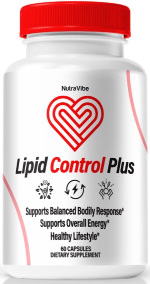 Cápsulas Lipid Control Plus soporte natural para circulación y energía