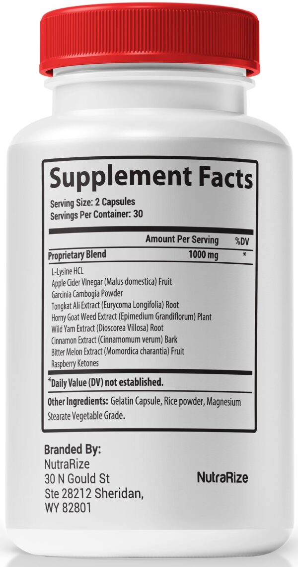 Cápsulas Glyco Peak 60 contenedor para bienestar general y glucosa