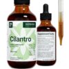Extracto líquido de cilantro orgánico 4 fl oz