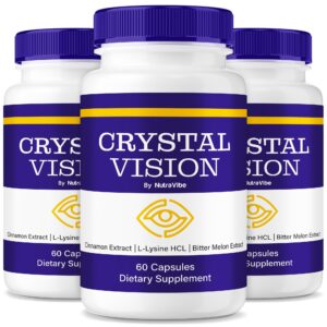 Paquete de Crystal Vision cápsulas para soporte ocular diario