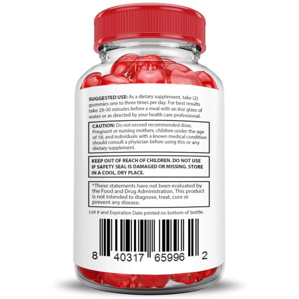 Keto Snax ACV gomitas veganas y sin OMG