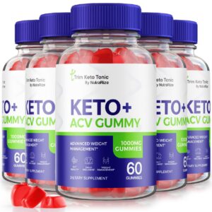 Trim Keto Tonic gomitas keto acv para pérdida de peso