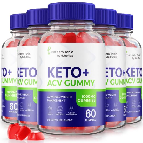 Trim Keto Tonic gomitas keto acv para pérdida de peso
