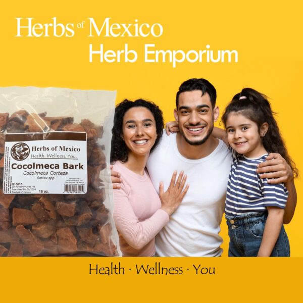 Paquete de Hierbas de México corteza cocolmeca 16 onzas