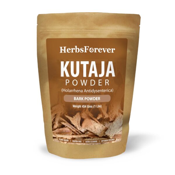 Polvo de kutaja HerbsForever 454g envase frontal