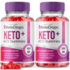 Paquete rize labs Keto Drops ACV gomitas para pérdida de peso