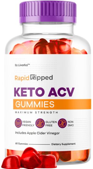 Rapid Ripped Keto ACV gomitas apoyo pérdida de peso