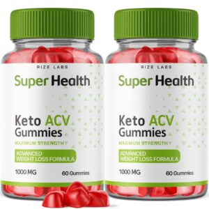 Gomitas Super Health Keto ACV para pérdida avanzada de peso
