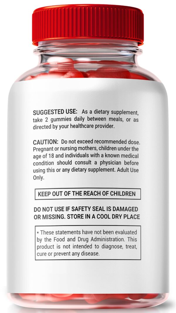 Gomitas QuickFire Keto ACV suplemento natural botella