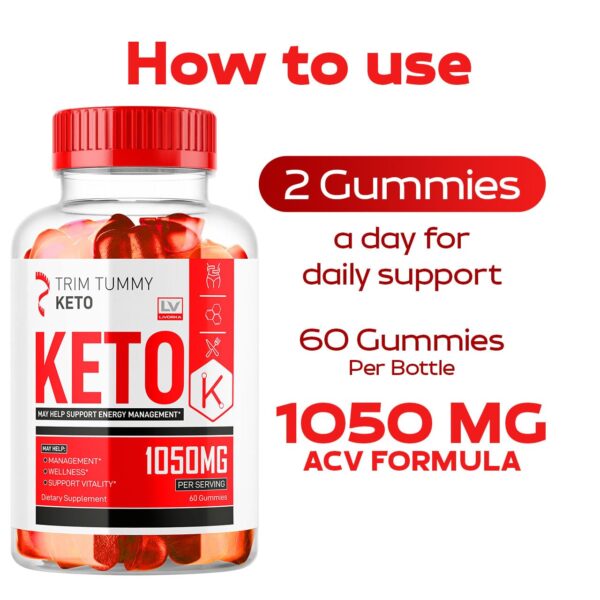 Gomitas para dieta keto Trim Tummy ACV