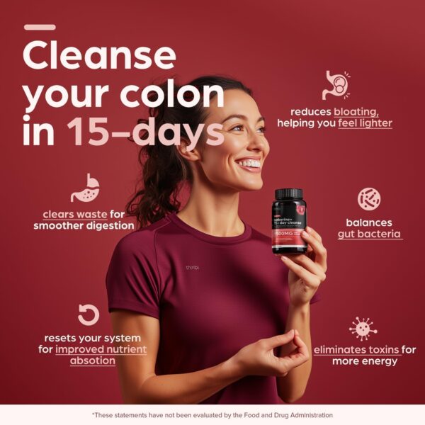 Envase Advanced Ketogenic Colon Cleanse con 30 cápsulas detox