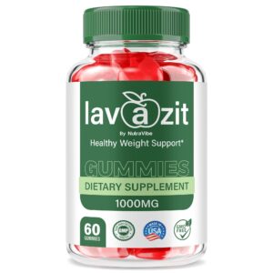 Frasco con gomitas Lavazit Keto ACV para fitness