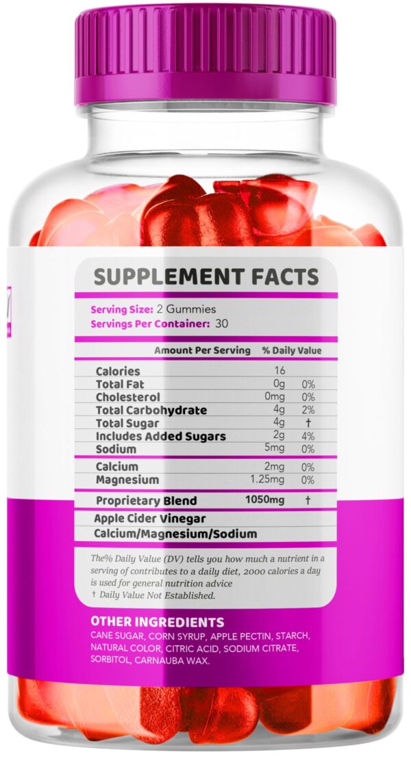 Nutrizen Keto ACV Gummies paquete de gomas suplementarias