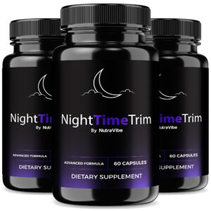 Frente de la caja NightTime Trim NutraVibe