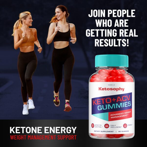 KetoSophy keto ACV gomitas presentación