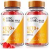 nutrarize keto shred max keto acv gomitas paquete de dos frascos