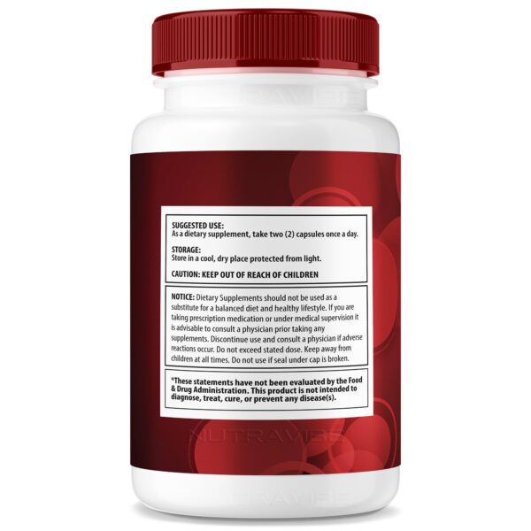 Cápsulas Circuvix Control aspecto frontal del frasco y etiqueta