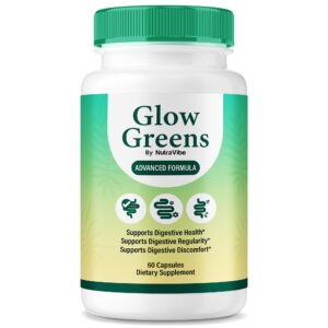 Glow Greens cápsulas frente al envase