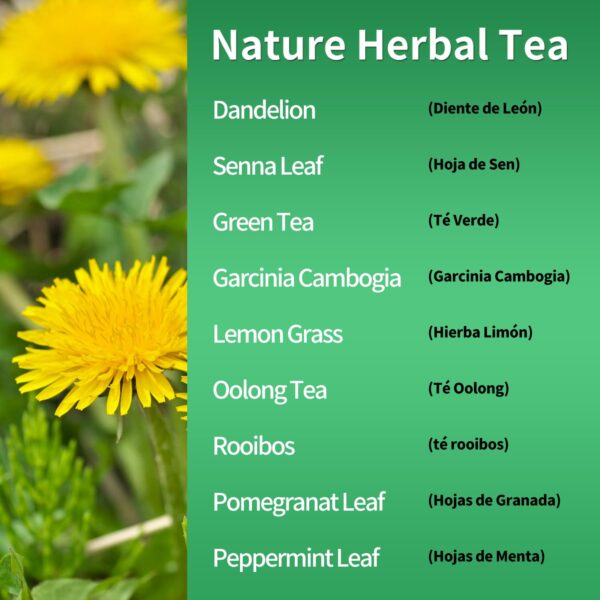Té detox para mujeres con respaldo de herbolaria natural