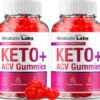 Paquete de gomitas Keto ACV Metabolix Labs 120 unidades