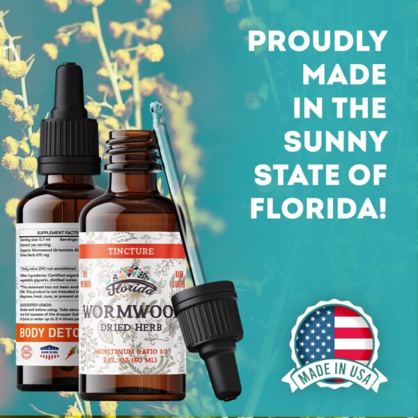 Suplemento detox ajenjo tintura Florida Herbs