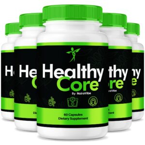 Paquete de cápsulas Healthy Core fórmula natural diaria para fitness