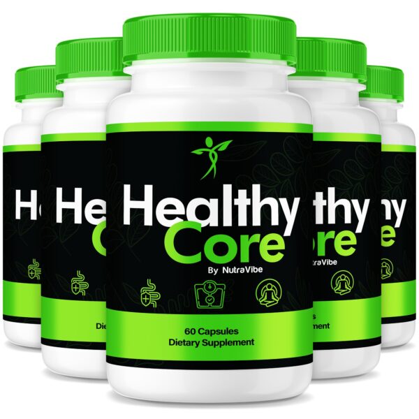 Paquete de cápsulas Healthy Core fórmula natural diaria para fitness