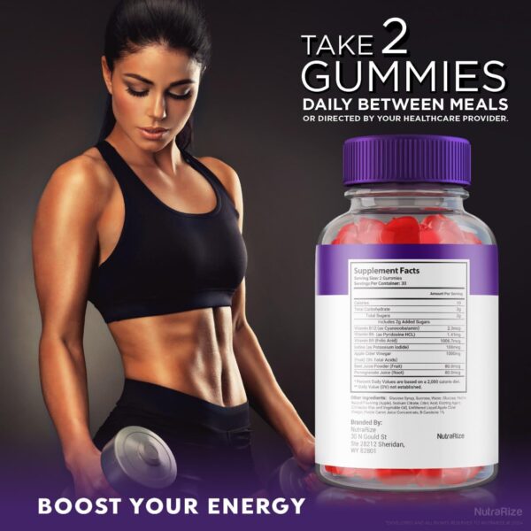 Gomitas Nuvita fórmula avanzada Keto ACV para apoyo cetogénico