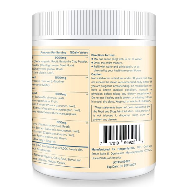 Frasco, tapa y etiqueta del producto